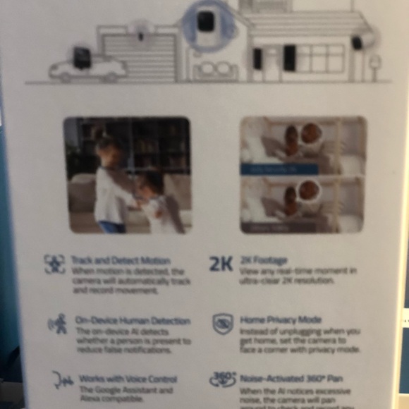 EUFY PAN&TILT INDOOR SECURITY  CAMERA - Picture 6 of 8